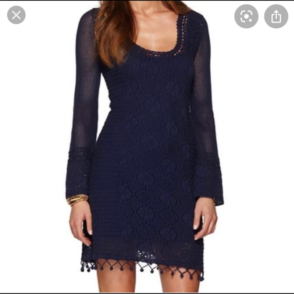 Lilly Pulitzer navy dress